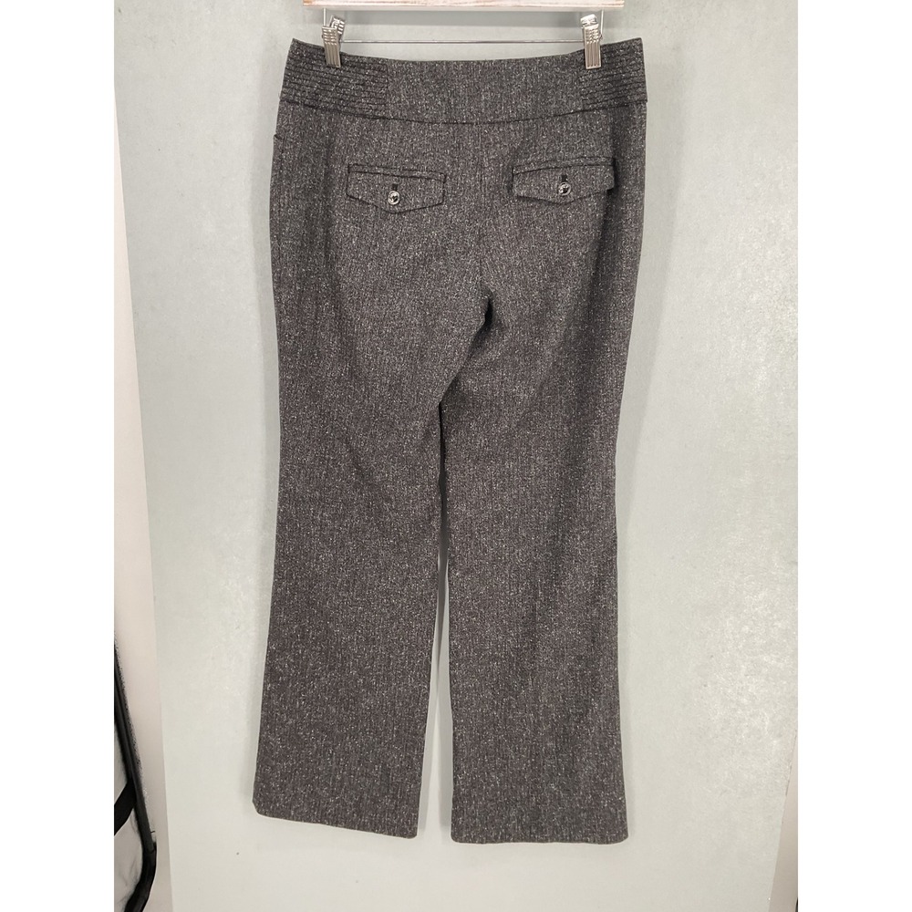 White House Black Market Womens Dress Pants Gray Modern Bootcut Legacy 6R - Picture 3 of 6